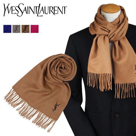 ysl pure wool scarf|ysl scarf men.